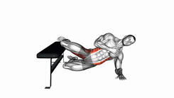 Side Plank Hip Adduction (Bent Knee)